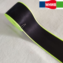 48mm width Neon Green edges black auto safety seat belt webbing strap thick racing car seatbelt safety belt 2024 - buy cheap