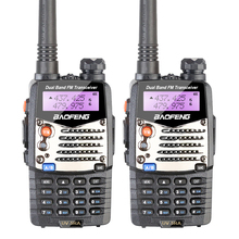 2 шт. BAOFENG UV-5RA Двухдиапазонная рация 136-174/400-520 МГц двухстороннее радио с наушниками 2024 - купить недорого