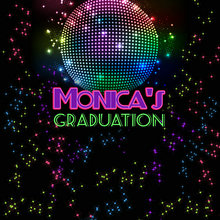 custom Sparkly Disco Dance Led Dj Ball Bokeh photo backdrop High quality Computer print party background 2024 - buy cheap