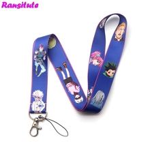 Ransitute R325 HUNTER*HUNTER Anime Cartoon Key Lanyard ID Badge Holder Animal Phone Neck Strap And Keyring 2024 - buy cheap