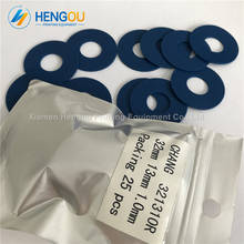 100 pieces free shipping Hengoucn machine spare parts dark blue rubber sucker size 32*13*1mm 2024 - buy cheap