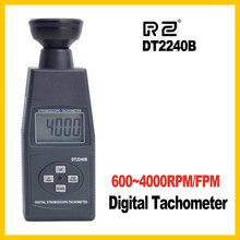 Tacómetro Digital LCD sin contacto Flash estroboscopio medidor de revoluciones fotoeléctricas velocímetro Tester 60 ~ 19999RPM DT2239B 2024 - compra barato
