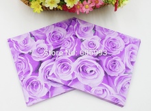 [RainLoong]-servilletas de papel rosa de mamá, flor festiva y servilletas de tela para fiesta de Decoupage, papel de decoración de 33cm x 33cm, 1 paquete 2024 - compra barato