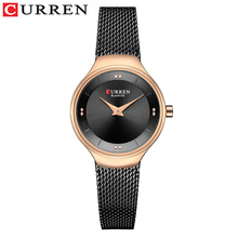 Top Brand Luxury CURREN Women Watch Casual Minimalist Mesh Waterproof Quartz Wristwatch Simple Style Ladies Dress Watch reloj 2024 - buy cheap