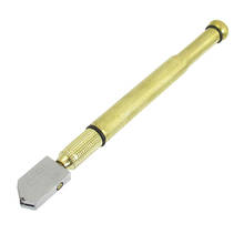 WSFS Hot Sale Gold Tone Metal Nonslip Handle Oil Feed Glass Cutter 10mm-20mm 2024 - buy cheap
