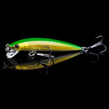 1PCS Hard Lure 7cm 5g Laser Wobblers Fishing Tackle 3D Eyes Floating Minnow Fishing Lure Crankbait Fishing Accessories Pesca 2024 - buy cheap
