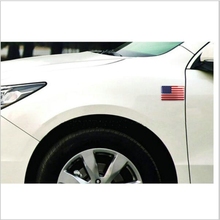 Новинка 2018, 3D металлический флаг США, американский флаг, карта с узором, наклейка, эмблема, автомобиль, грузовик, автомобиль, американский флаг США, эмблема, наклейка 2024 - купить недорого