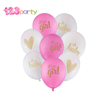 10pcs 12inch printing It's A Boy or girl Balloon Baby Shower Child Birthday Gender Reveal Party Supplies Latex Balloons 2024 - buy cheap