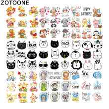 ZOTOONE Iron on Letters Heat Transfer Cartoon Patches Iron on Transfers for Children's Clothes Applique Clothes Diy Patch Cute E 2024 - buy cheap