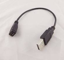 1 шт. USB 2,0 A штекер Micro 5 Pin USB Женский зарядный кабель конвертер данных шнур 28 см 2024 - купить недорого