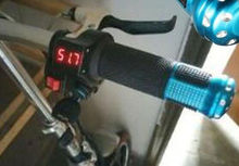 Empuñadura de acelerador Universal para bicicleta, 12v, 24v, 36v, 48v, pantalla LED 2024 - compra barato