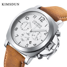 KIMSDUN-reloj deportivo de lujo para hombre, cronógrafo de cuarzo, informal, Delgado, resistente al agua, masculino 2024 - compra barato