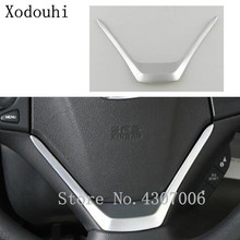 Car Body Cover ABS Chrome Steering Wheel Interior Kit Switch Trim Lamp Frame 1pcs For Honda Crv Cr-V 2012 2013 2014 2024 - buy cheap