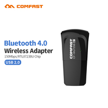 Comrápido CF-WU725B bluetooth 4.0 300mbps mini adaptador usb, wi-fi lan wifi placa de rede suporte windows 2000/xp/vista/win7 2024 - compre barato