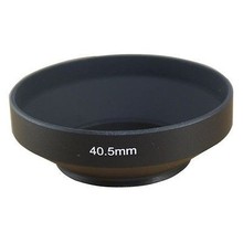 Черная металлическая бленда для объектива камеры 37 39 40,5 43 46 мм широкоугольный винтовой кронштейн для объектива canon nikon для S & ny Pentax 2024 - купить недорого
