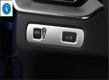 Yimaautotrim фары Противотуманные фары кнопка включения авто аксессуары крышка отделка Подходит для Volvo V90 беговые 2017 2018 2019 ABS 2024 - купить недорого