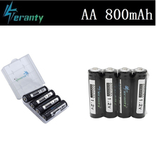 Batería de 1,2 V NiMh para juguetes a Control remoto, 1,2 v, 800mah, recargable, para coche, barco, pistola, Control remoto, helicópteros, camiones, luz Led, 4 Uds. 2024 - compra barato