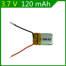 3.7V 120mAH 651523  Supply small rc aircraft accessories helicopter  Battery Lipo Battery Li-polymer Battery 2024 - buy cheap