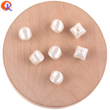 Cordial Design 500Pcs 11*11MM Acrylic Beads/Imitation Pearl Bead/DIY Bead Making/Hand Made/Jewelry Accessories/Earring Findings 2024 - buy cheap