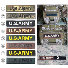 EE. UU. AMRY-parches bordados, pegatinas militares, insignias tácticas de algodón, pegatinas 2024 - compra barato