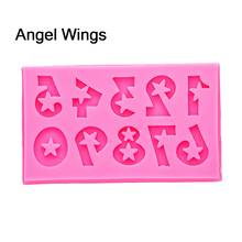 Numeral Food grade silicone mold 3D Reverse forming Fondant Cake for Polymer Clay Chocolate Pastry Candy Decoration Tools 1289 2024 - buy cheap