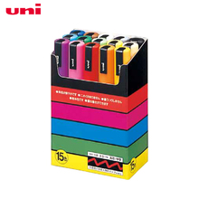 Uni mitsubishi Posca PC-5M Paint Marker Writing Pen Extra-Fine Tip 1.8-2.5mm 15 Colors Set 2024 - buy cheap