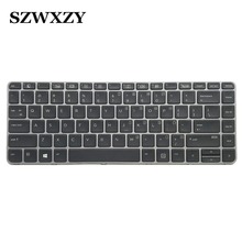 Para HP EliteBook Fólio 1040 keyboard 844423-001 G3 818252-001 EUA Inglês Teclado Com Retroiluminado 2024 - compre barato