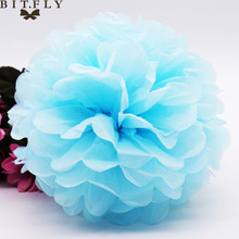 10 pçs/set 15 cm (6 ") Decoração De Casamento Adereços Suprimentos de Papel Tissue Pom Poms Festa de Casamento Decoração do Festival frete Grátis 2024 - compre barato