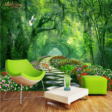 beibehang Custom Mural Wallpaper For Bedroom Walls 3D forest TV Background Wall Papers Home Decor Living Room flooring-paper 2024 - buy cheap