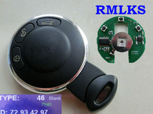 Rmlks inteligente controle remoto chave keyless sistema de entrada cas 315mhz 433mhz 868 mhz id46 pcf7945 chip lâmina sem corte apto para mini cooper 2024 - compre barato