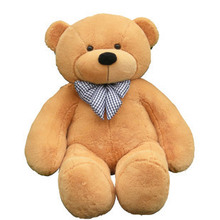 stuffed animal plush 80cm cute teddy bear light brown plush toy throw pillow w947 2024 - buy cheap
