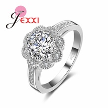 Novo feminino anéis 2020 moda zircão cúbico casamento engagemen anéis 925 prata esterlina jóias feminino proposta anel 2024 - compre barato