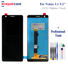 For Nokia 3.1 TA-1049 TA-1057 A-1063 TA-1070 TA-1074 LCD Display Touch Screen Digitizer Assembly Replacement 5.2" 720 x 1440 2024 - buy cheap