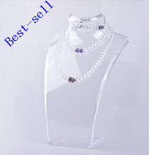 Free Shipping!! New Top Quality Fashion Female Mannequin Torso Jewelry Holder For Necklace Display 2024 - buy cheap