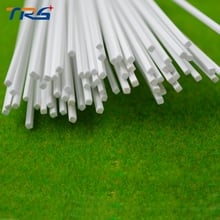 Teraysun 100pcs 1.5*1.5mm Square Rod ABS Plastic JYG-1.5 50cm length 2024 - buy cheap