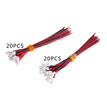 20Pcs Micro With Wire Cables 100mm JST PH 1.25 2 PIN Male Female Plug Connector 2024 - buy cheap