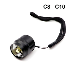 Juego de accesorios para linterna LED C8 C10, 1 unidad, conjunto de interruptor de repuesto, interruptor de clic trasero 2024 - compra barato