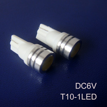Lâmpada led de alta qualidade cob 0.5w 6.3v, lâmpada led de piloto t10 w5w 194 168, 6.3v 0.5w, luzes indicadoras de led, frete grátis 100 2024 - compre barato