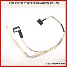 laptop LCD display Cable LED Screen Cable Flex Cable for MSI GT70 GTX780 GTX670 GTX680 MS1762 K19-3031005-H39 2024 - buy cheap