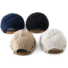 2019 moda skullcap chapéu para mulheres masculino retrô de algodão touca skullcap hip hop da moda para homens e mulheres estilo coreano 2024 - compre barato