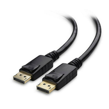 Elistooop-Cable Displayport DP a DP, adaptador de ordenador, TV, conector de puerto de pantalla para PC, Macbook, proyector HDTV 2024 - compra barato