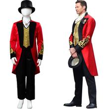 Kids The Greatest Showman P.T. Barnum Cosplay Costume Hat Boys Girls Halloween Carnival Costume Children Fancy Dress 2024 - buy cheap