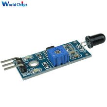 3 Pin Flame Detection Sensor IR Infrared Receiver Control Module 760nm-1100nm 2024 - buy cheap