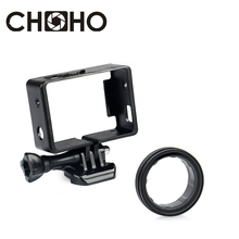 Filtro de lente uv + estojo de proteção padrão para gopro hero 3 3 + 4 2024 - compre barato