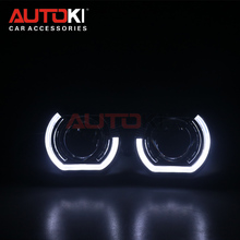 AUTOKI-proyector de Ojos de Ángel y lentes de X5-R para coche, luz de circulación diurna de readaptación, 2,0/2,5 H4 H7 3,0, nuevo, Bi Xenon, 9005 2024 - compra barato