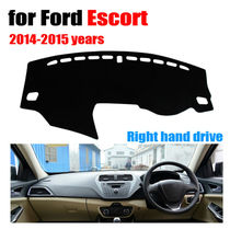 Cubiertas de salpicadero de coche, alfombrilla para coche Ford Escort de los años 2014 a 2015, accesorios para salpicadero de coche 2024 - compra barato