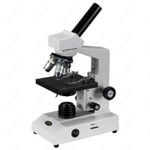 Monocular Clinical Biological Microscope--AmScope Supplies 40X-800X Monocular Clinical Biological Microscope w/ Mech. Stage 2024 - buy cheap