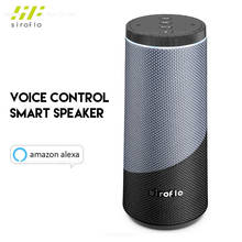Голосовое управление Умный динамик Bluetooth беспроводной музыкальный плеер радио с Amazon Alexa AUX Выход громкой связи управление PK AI 2024 - купить недорого