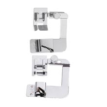 Universal Rolled Hem Foot Hemming Presser Foot For most Janome Singer Toyota Domestic Sewing Machine 4/8' and 6/8' 2024 - buy cheap