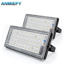 Reflector de luz LED de 50W, farola impermeable IP66, iluminación de paisaje, 220V, 230V, 2 uds. 2024 - compra barato